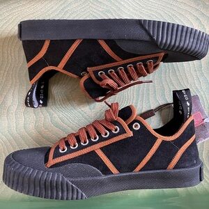 Etro | Scarpa Donna Stringata Suede Low-Top Sneakers / Trainers, US 8.5 ♥ NWT